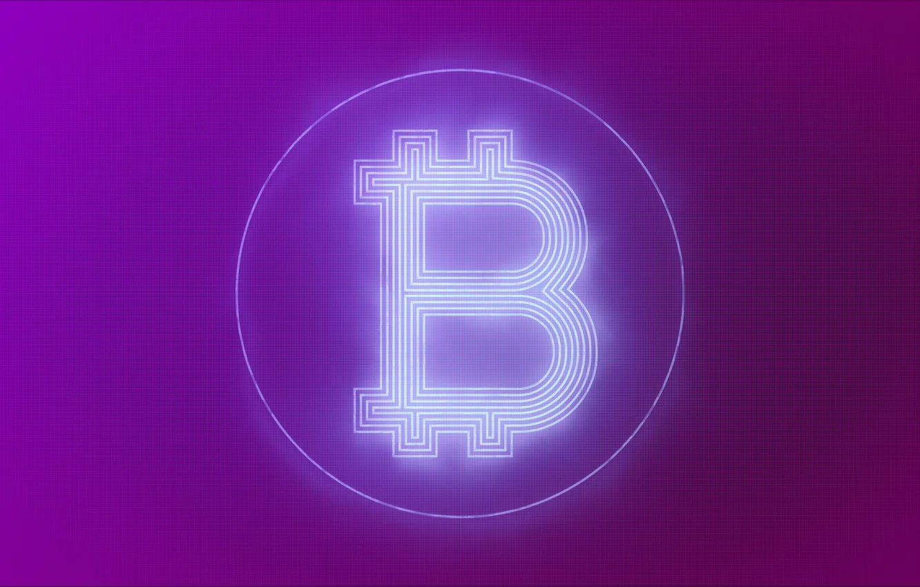 Photo wallpaper background, lilac, logo, logo, fon, bitcoin, bitcoin, btc