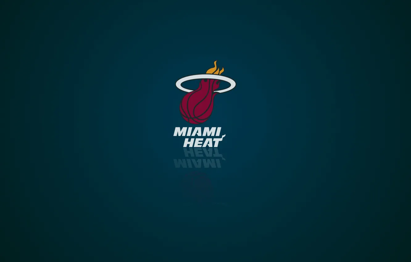Photo wallpaper Logo, NBA, Basketball, Sport, Miami Heat, Emblem, American Club