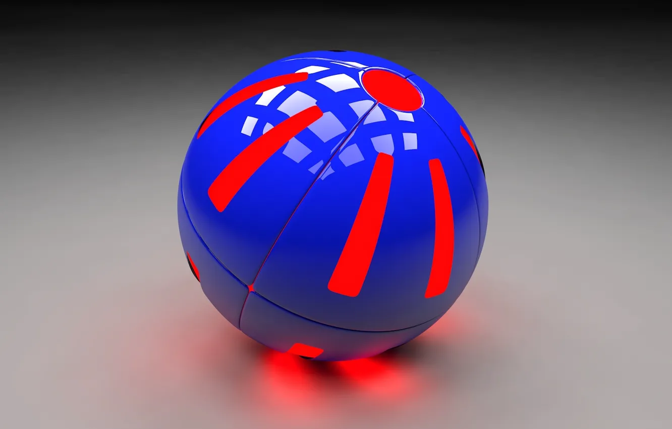 Photo wallpaper balls, c4d, Bal7
