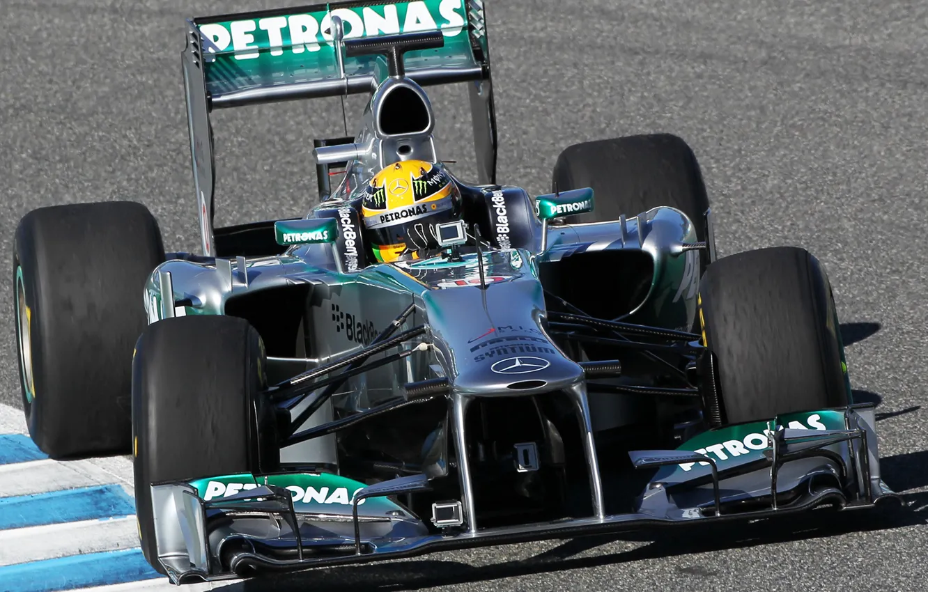 Photo wallpaper Mercedes-Benz, Formula 1, racing car, W04, MGP