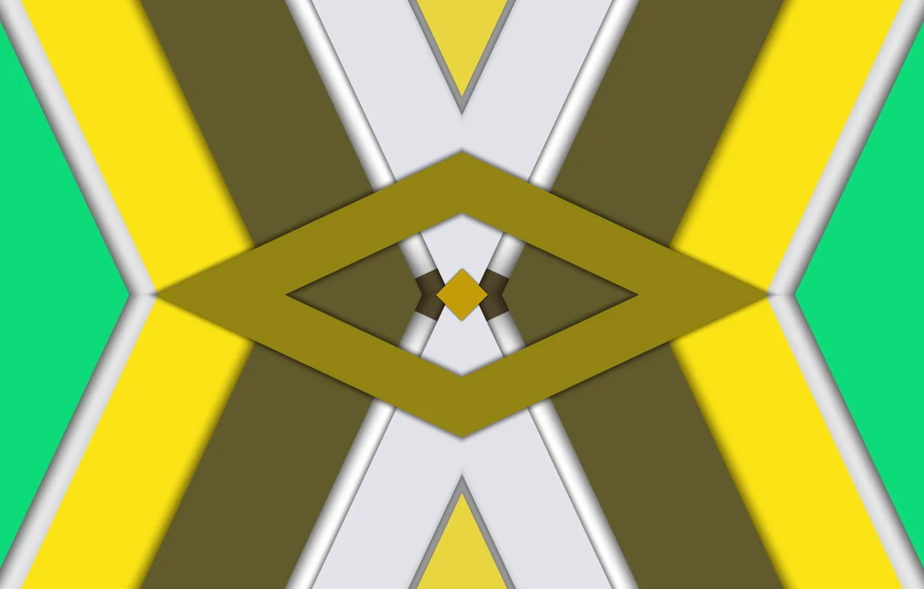 Photo wallpaper figure, symmetry, layer