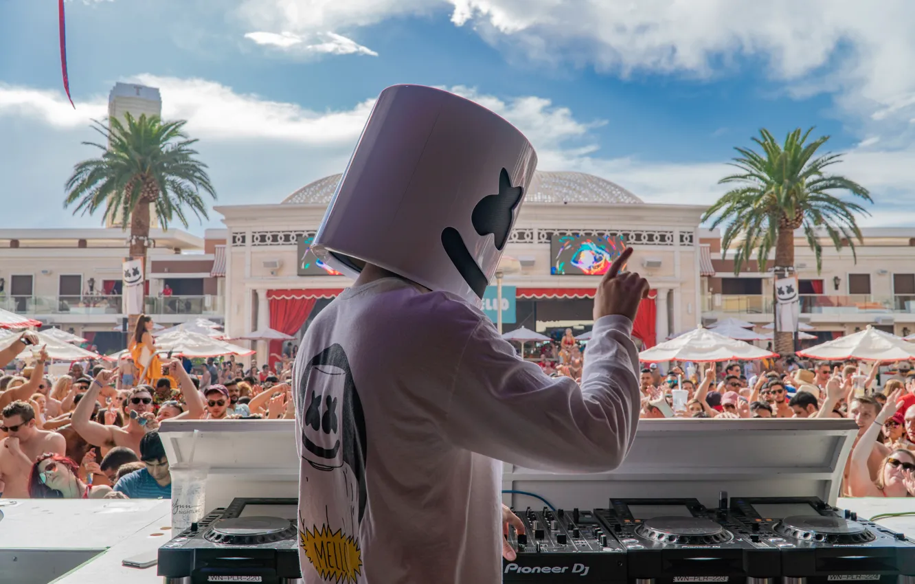 Photo wallpaper DJ, EDM, Marshmello, DJ