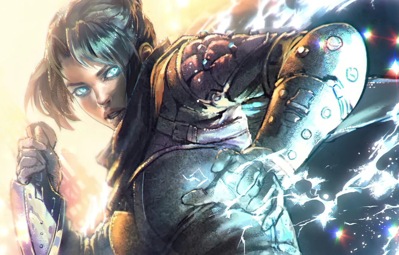 Photo wallpaper Wraith, anime Wallpapers, Rafe, Apex Legends, apex legends art