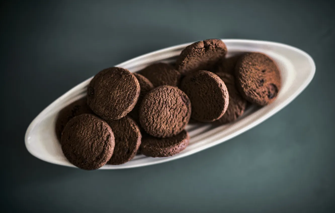 Photo wallpaper cookies, dessert, chocolate