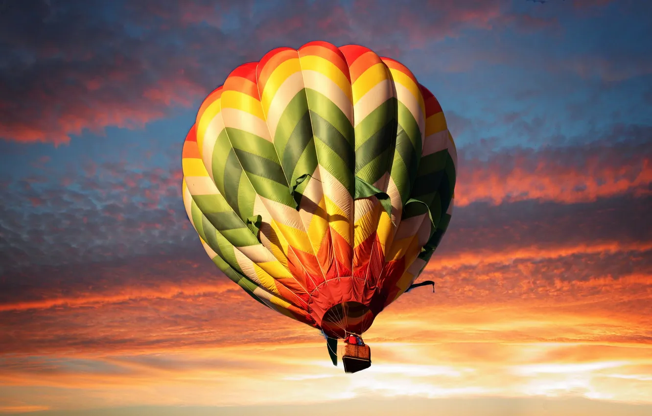 Photo wallpaper the sky, balls, sport