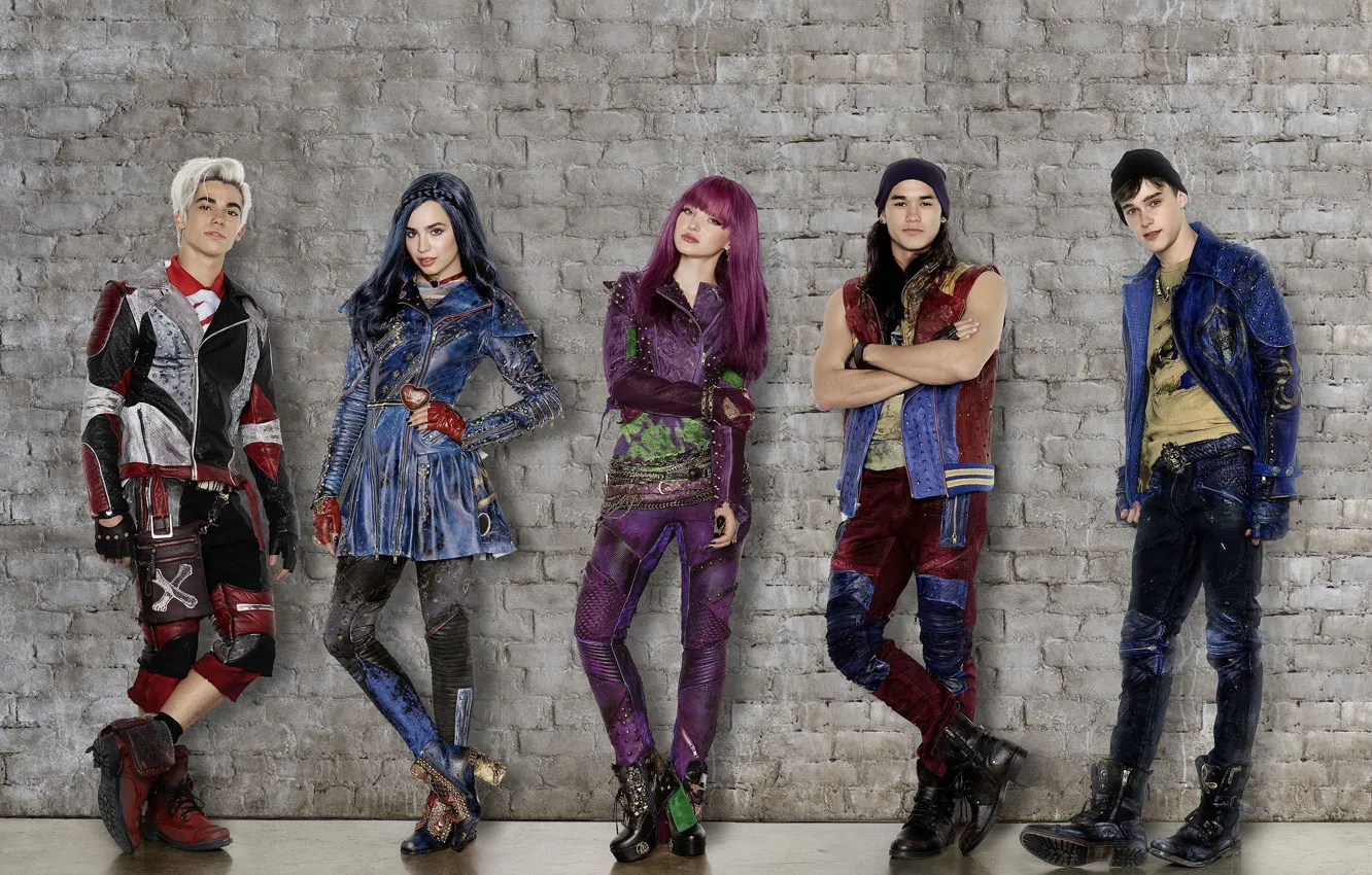 Photo wallpaper girl, Disney, boy, evil, musical, film, Maleficent, Disney Channel