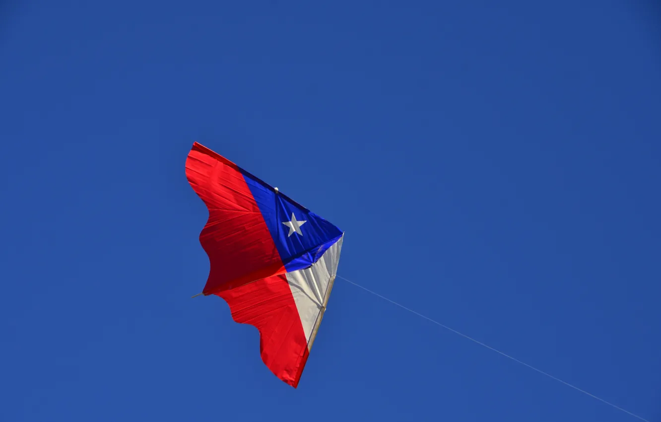 Photo wallpaper sky, Chile, kite