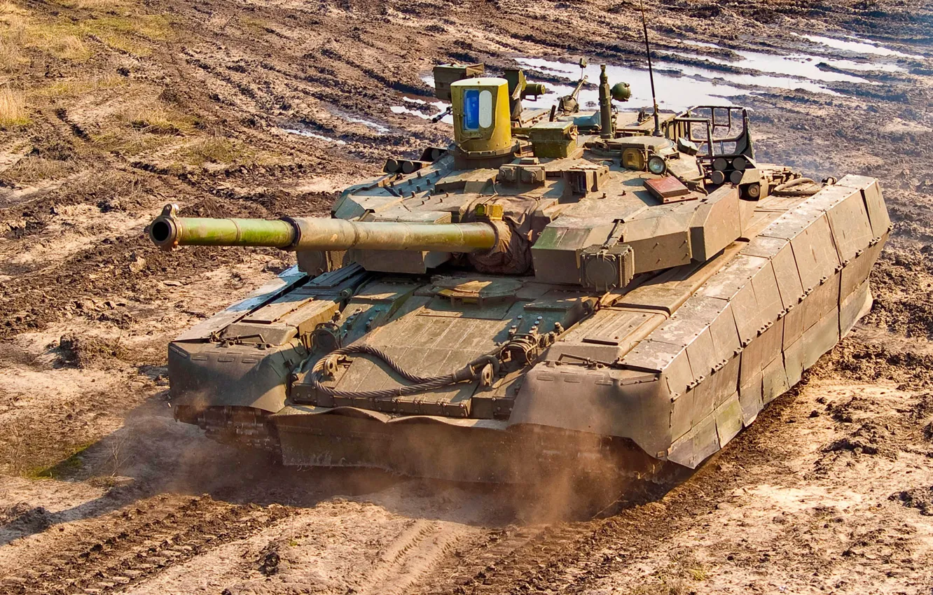 Photo wallpaper tank, armor, Ukraine, T 84, Stronghold