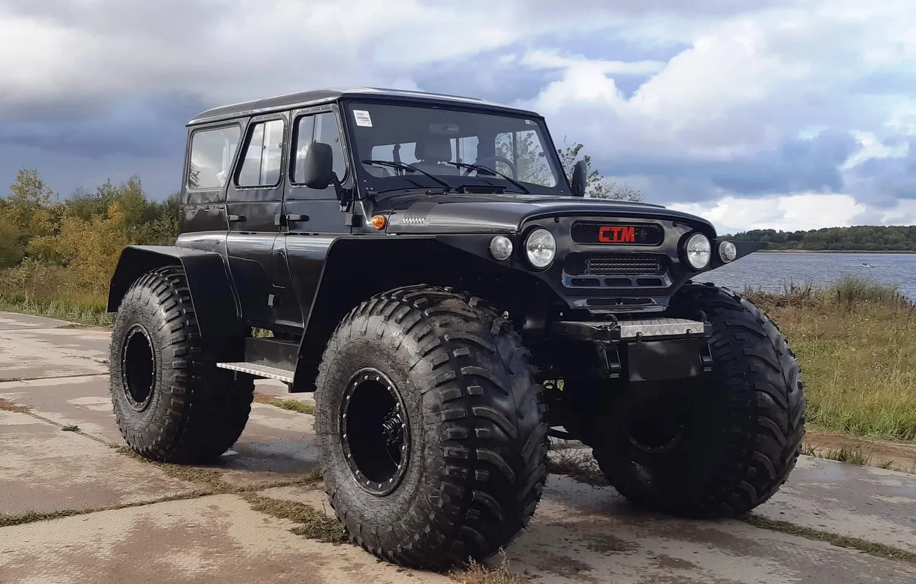 Photo wallpaper nature, SUV, Rover