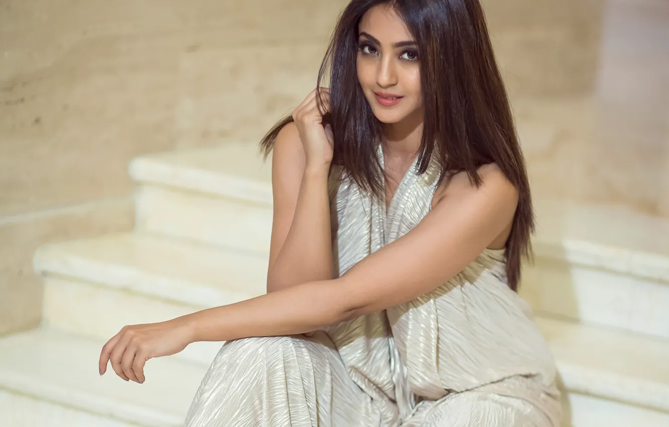 Photo wallpaper girl, hot, sexy, eyes, smile, beautiful, figure, model