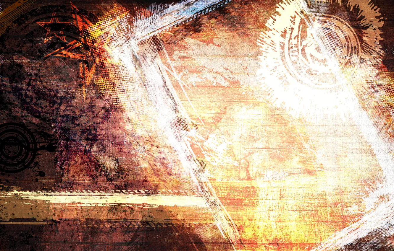 Photo wallpaper stars, abstraction, style