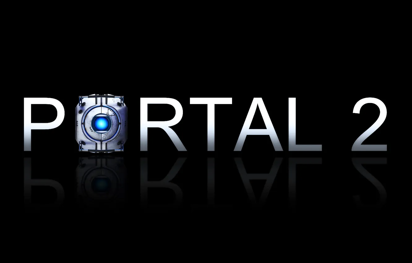 Photo wallpaper the portal, Portal 2, Wheatley