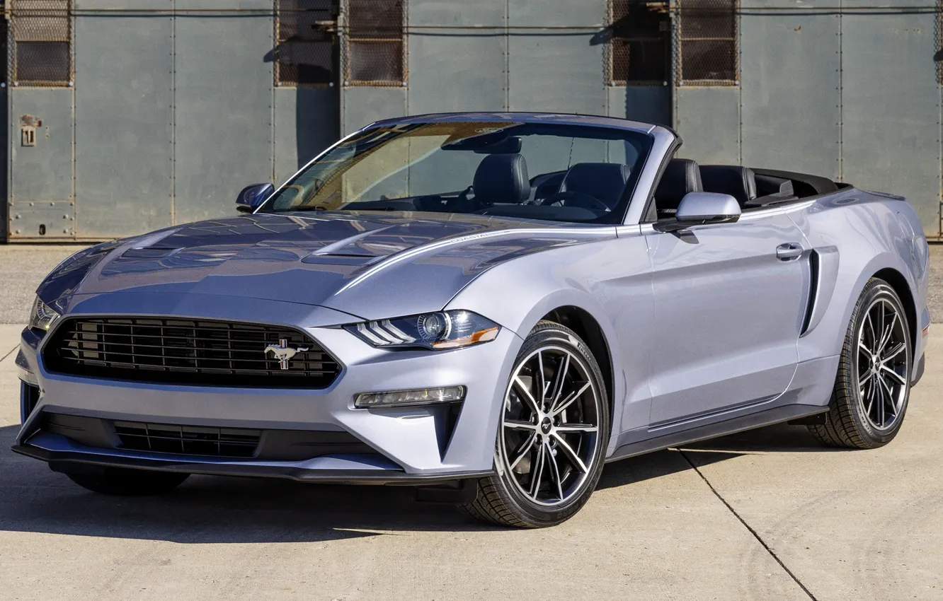 Photo wallpaper Convertible, 2022, Coastal Edition, Ford Mustan