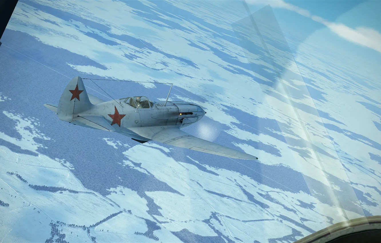 Photo wallpaper OKB MiG, The MiG-3 series 24, High-altitude fighter