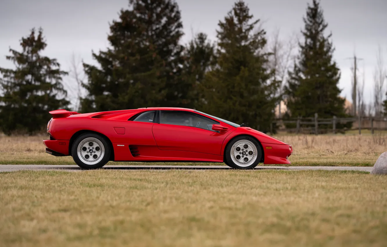 Photo wallpaper Lamborghini, Diablo, 1994, Lamborghini Diablo VT