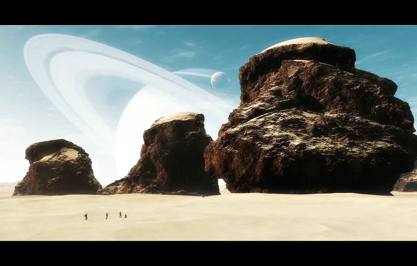 Photo wallpaper rocks, sands of orion, peoples