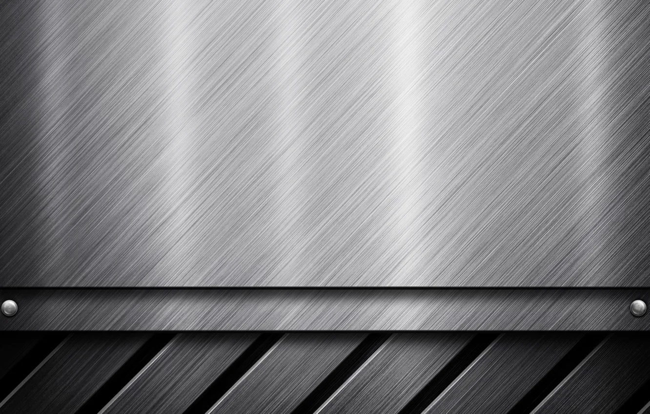 Photo wallpaper line, background, texture, metal