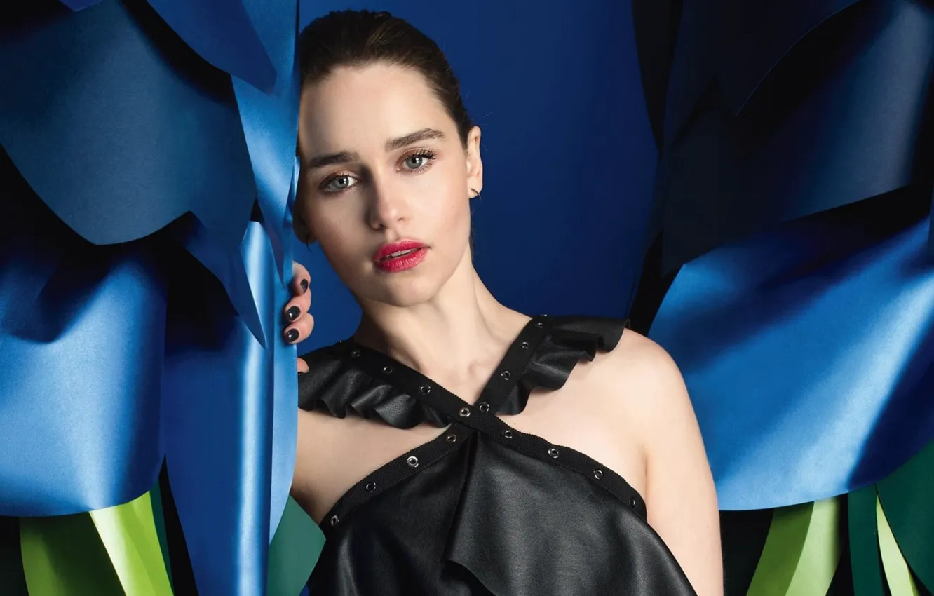 Photo wallpaper look, pose, actress, hair, Emilia Clarke, pose, actress, Emilia Clarke