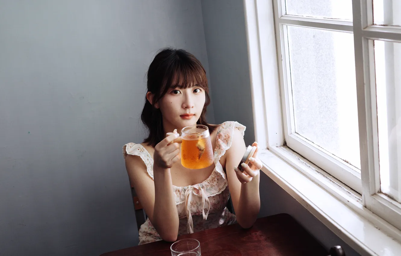 Photo wallpaper China, wallpaper, girl, sexy, woman, model, asian, cute