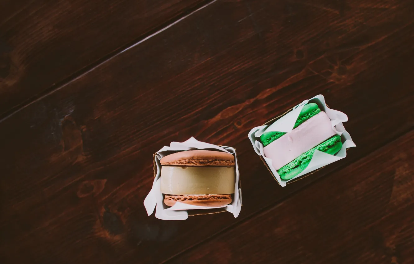 Photo wallpaper two, cookies, sweet