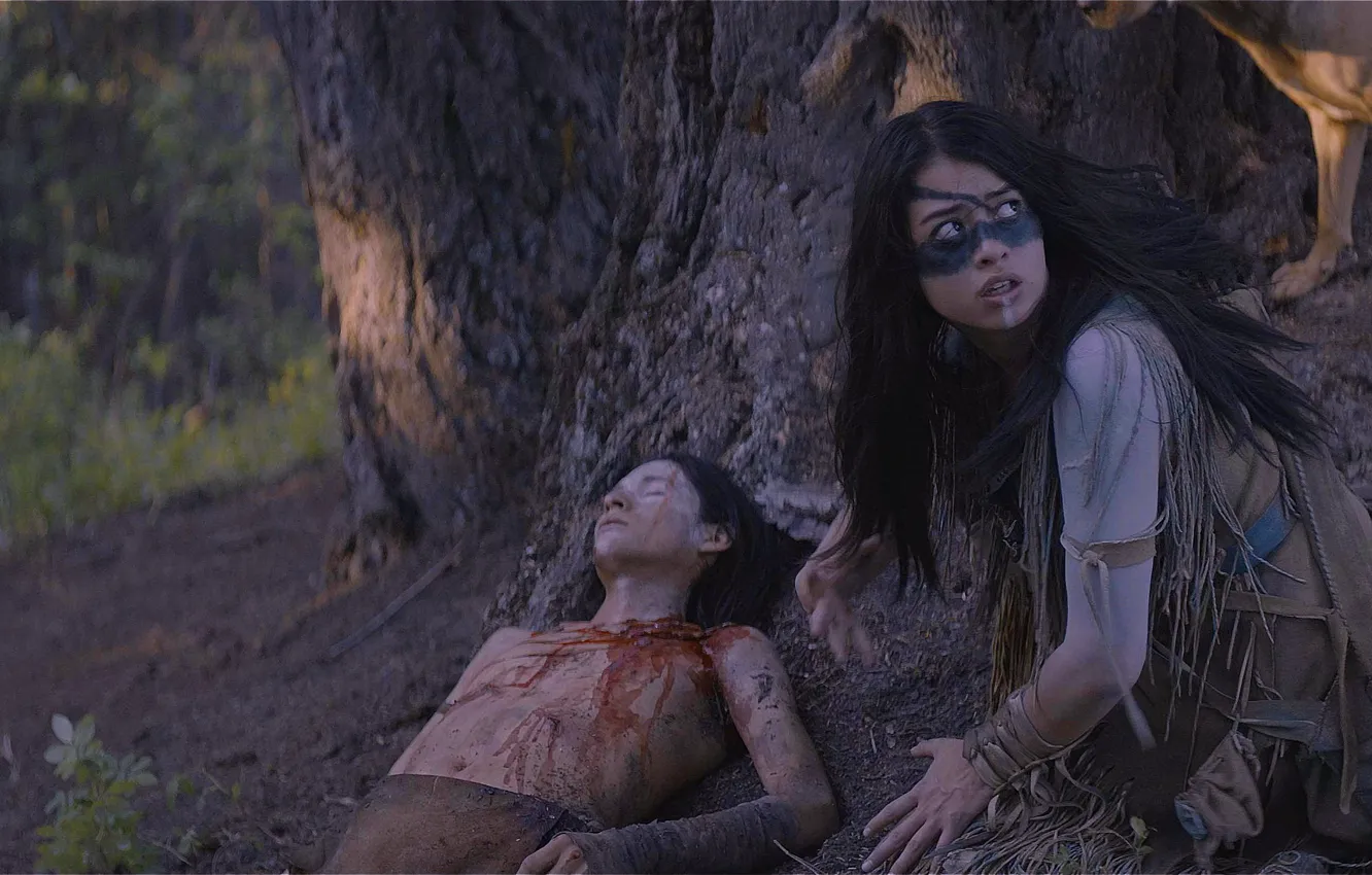 Photo wallpaper look, girl, hair, male, Indian, mining, wounded, Nara