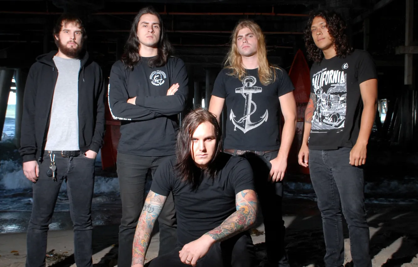 Photo wallpaper metal, Hardcore, as i lay dying