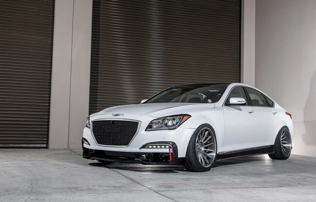 Photo wallpaper Hyundai, Sedan, Genesis, 2014, ARK Performance