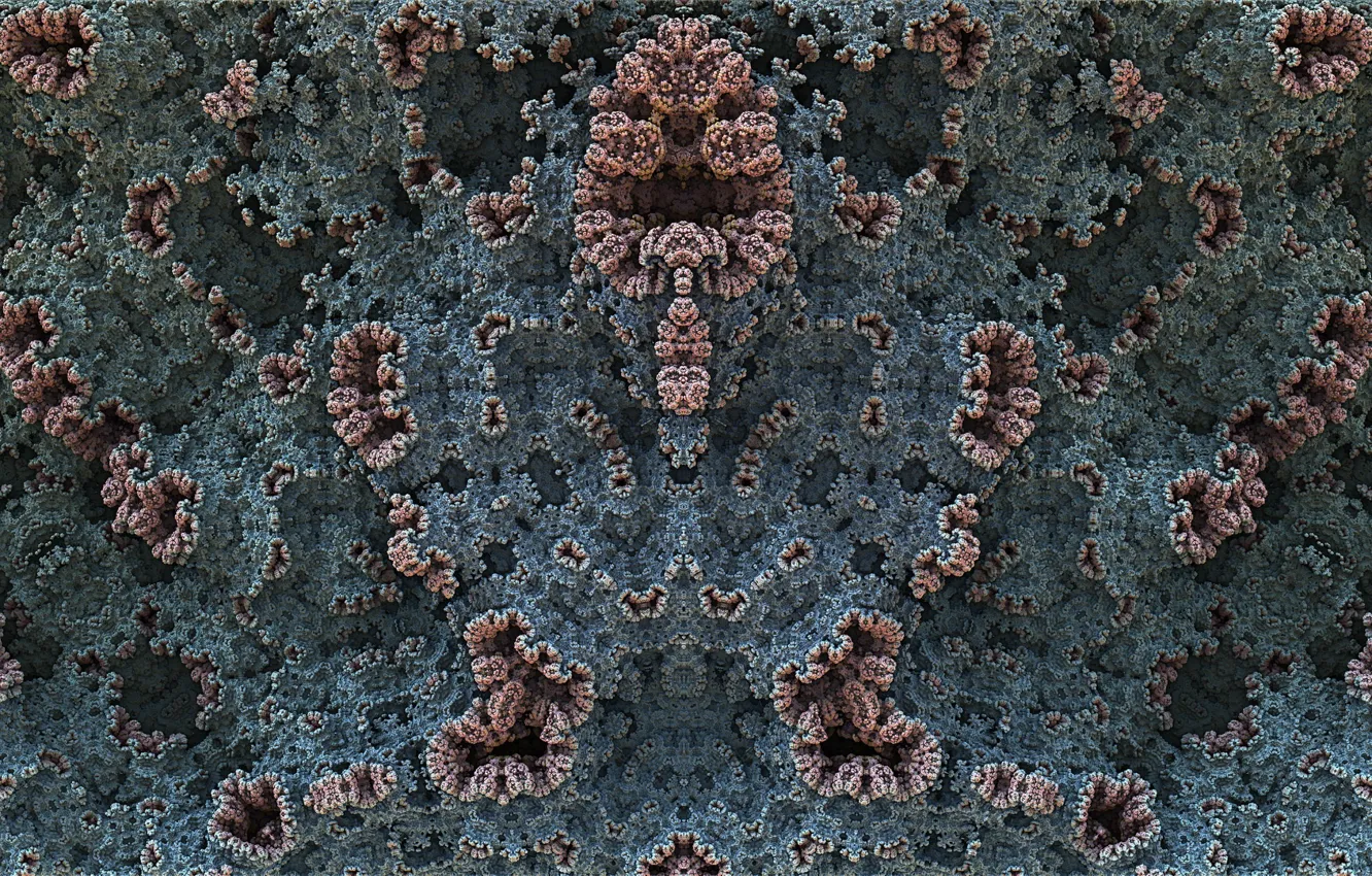 Photo wallpaper macro, abstraction, bumpy surface