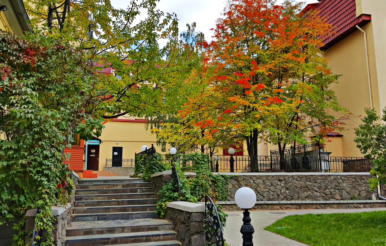 Photo wallpaper the city, beauty, architecture, Belarus, Minsk