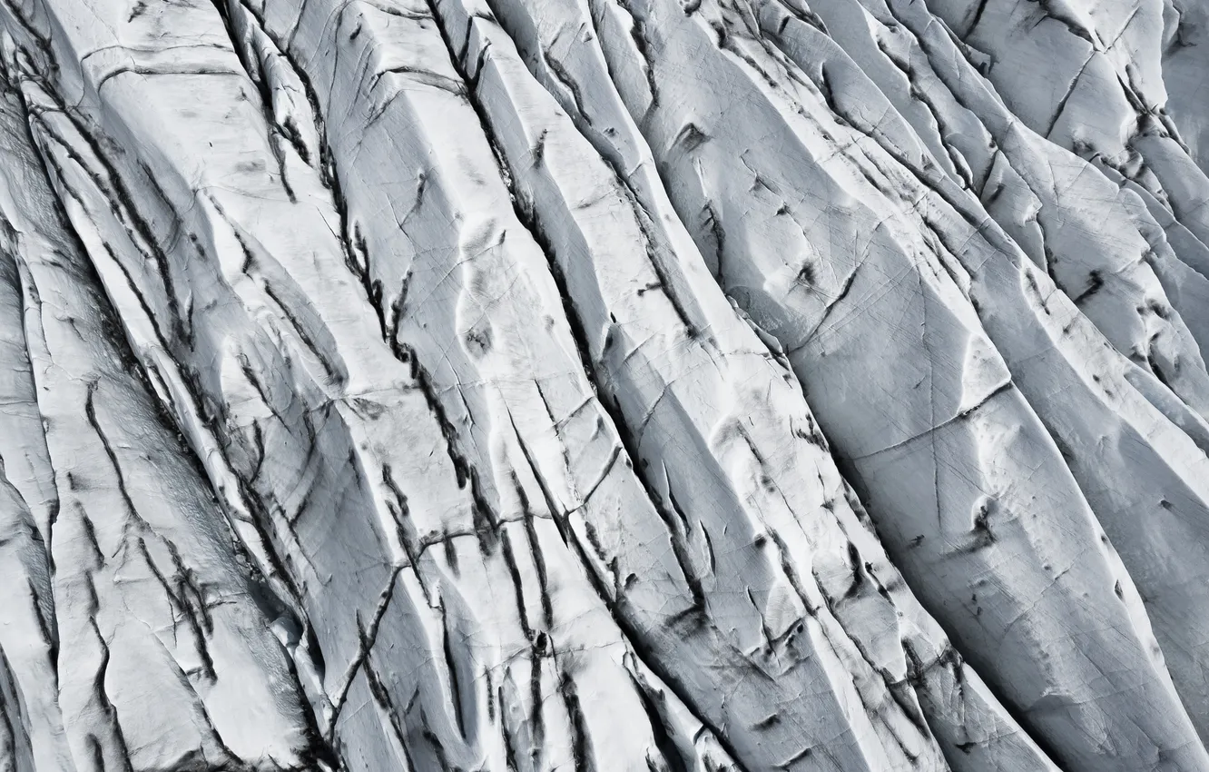 Photo wallpaper ice, pattern, cold