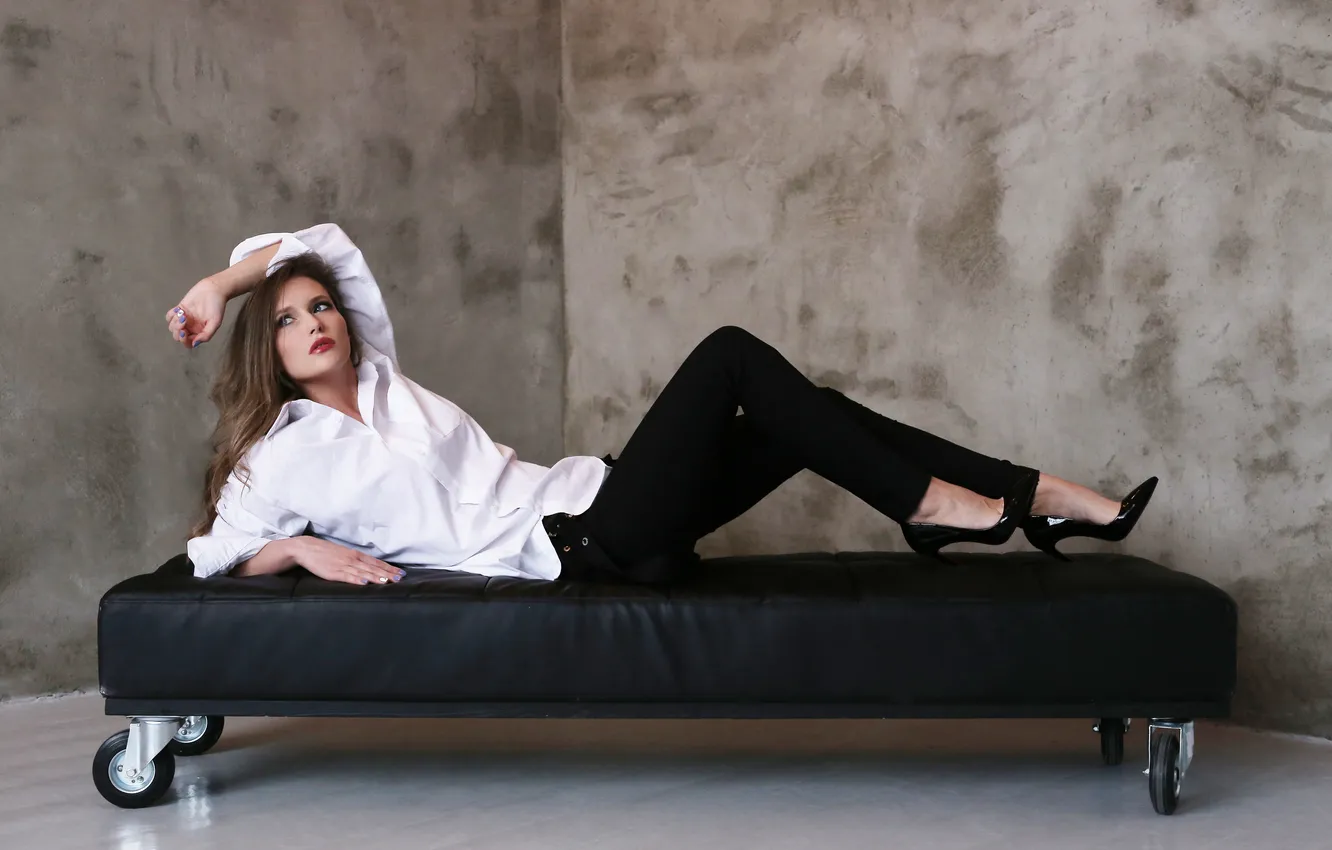 Photo wallpaper woman, lovely, posing