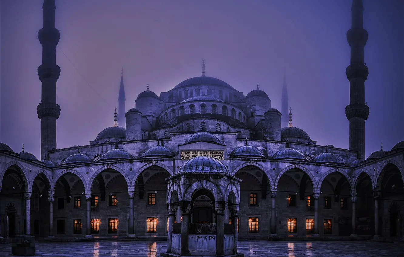 Photo wallpaper Istanbul, Turkey, Blue Mosque, Constantinople, Byzantine