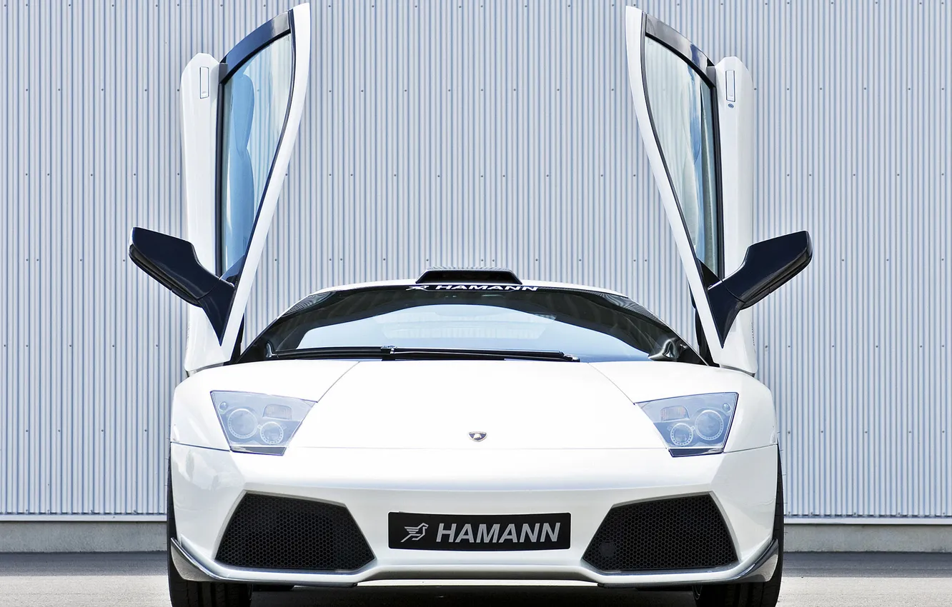 Photo wallpaper tuning, Lamborghini, the door, Hamann, front view, Lamborghini, Murcielago, Hamann