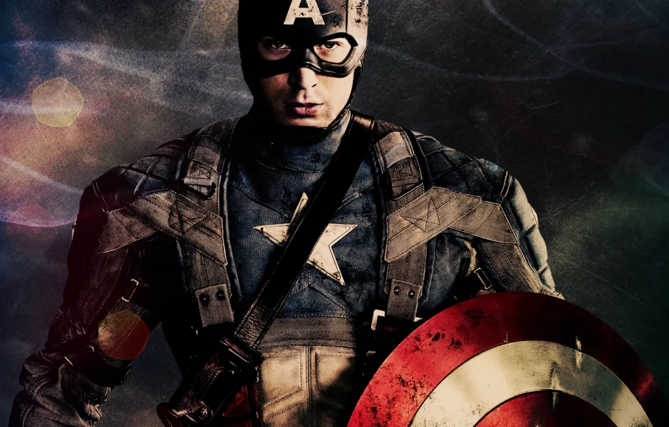 Photo wallpaper shield, captain america, captain America, first avenger, the first avenger, Chris Evans