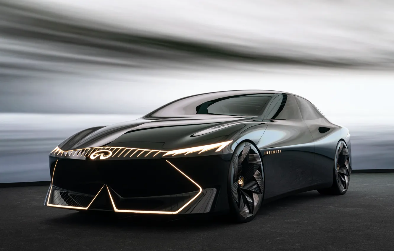 Photo wallpaper Infiniti, Vision, sedan, sedan, electric, show car, electric car, 2023