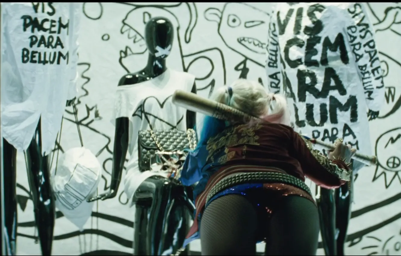 Photo wallpaper Harley Quinn, Harley Quinn, Margot Robbie, Margot Robbie, Suicide Squad, Suicide squad