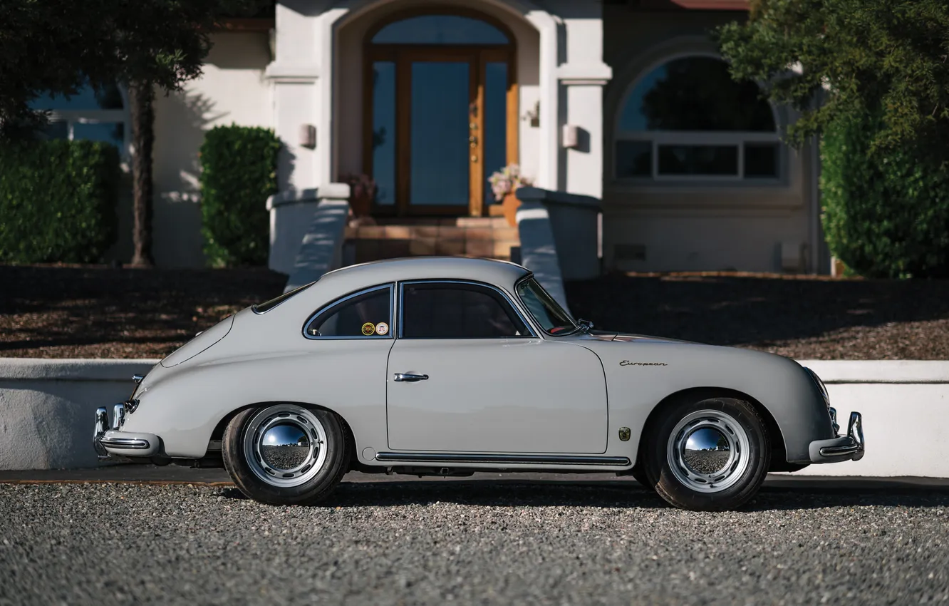 Photo wallpaper Porsche, 1956, 356, Porsche 356A 1600 Coupe