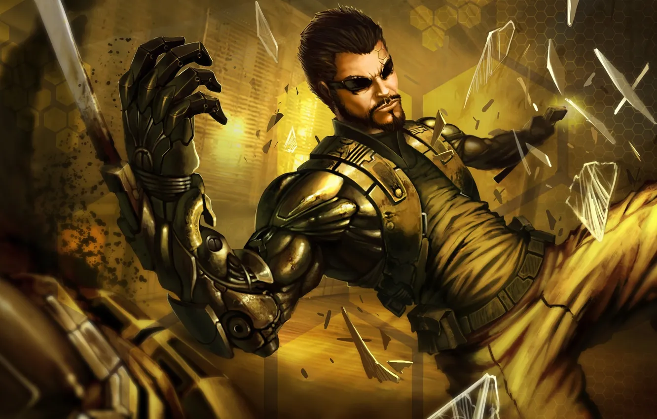Photo wallpaper human revolution, deus ex