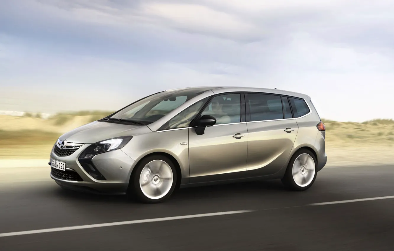 Photo wallpaper Opel, Zafira, Tourer, minivan