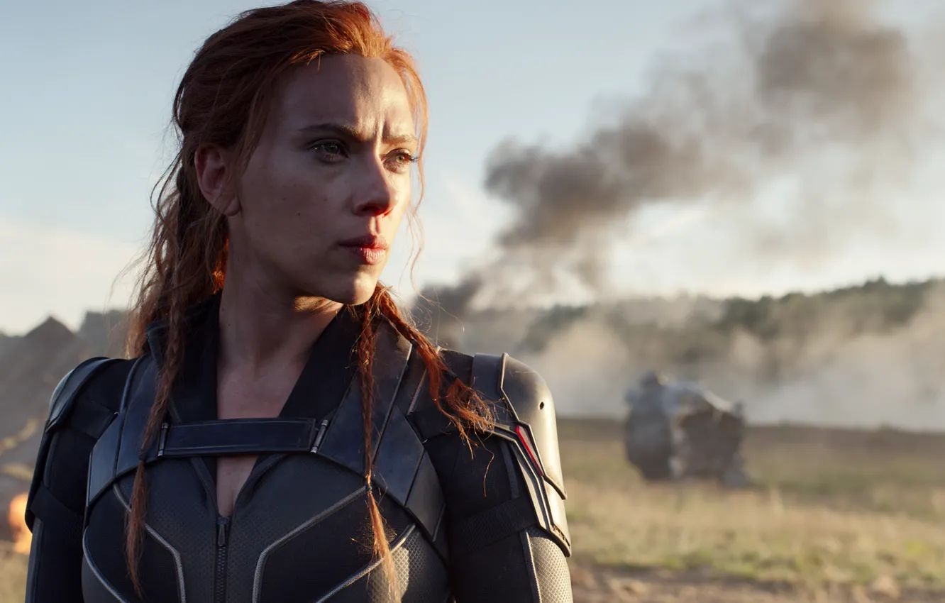 Photo wallpaper Scarlett Johansson, Black Widow, Natasha Romanoff, Marvel Studios