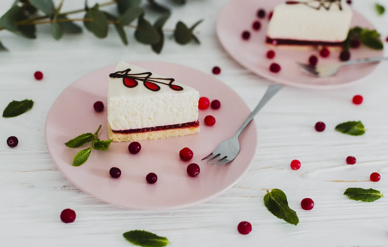 Photo wallpaper berries, cakes, cake