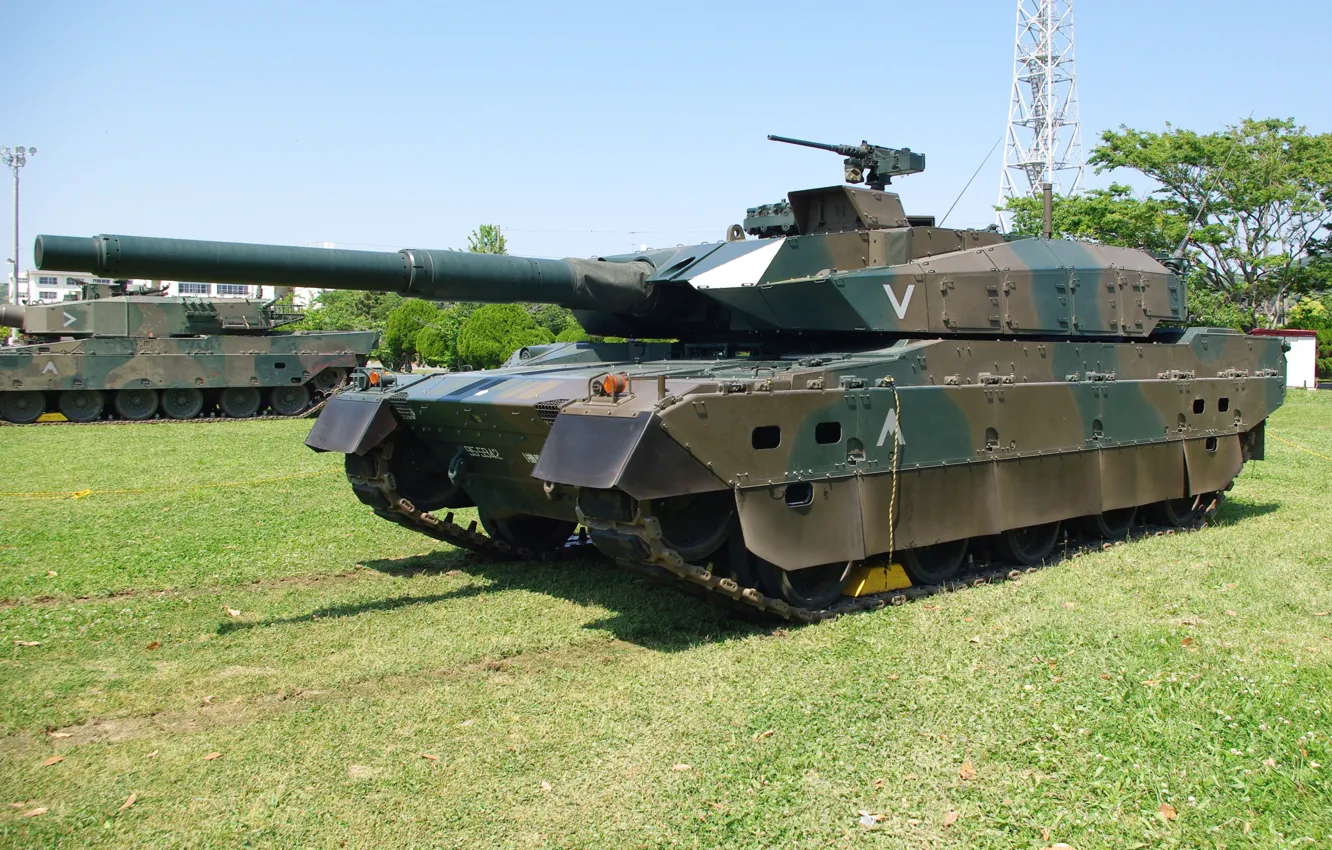 Photo wallpaper Japan, weapon, asian, tank, japanese, oriental, asiatic, machine gun