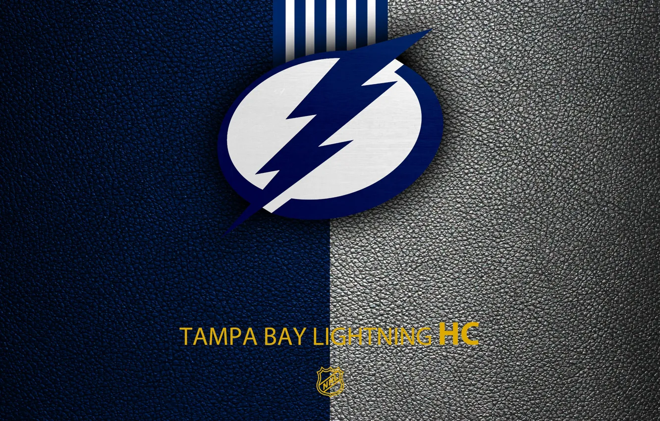 Photo wallpaper wallpaper, sport, logo, NHL, hockey, Tampa Bay Lightning