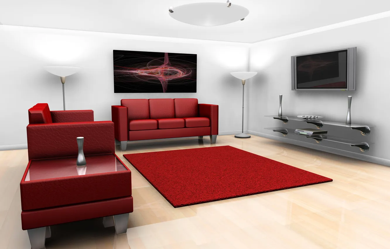 Photo wallpaper house, style, room