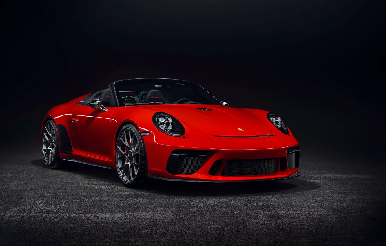 Photo wallpaper 911, Porsche, 2018, Speedster, Concept II