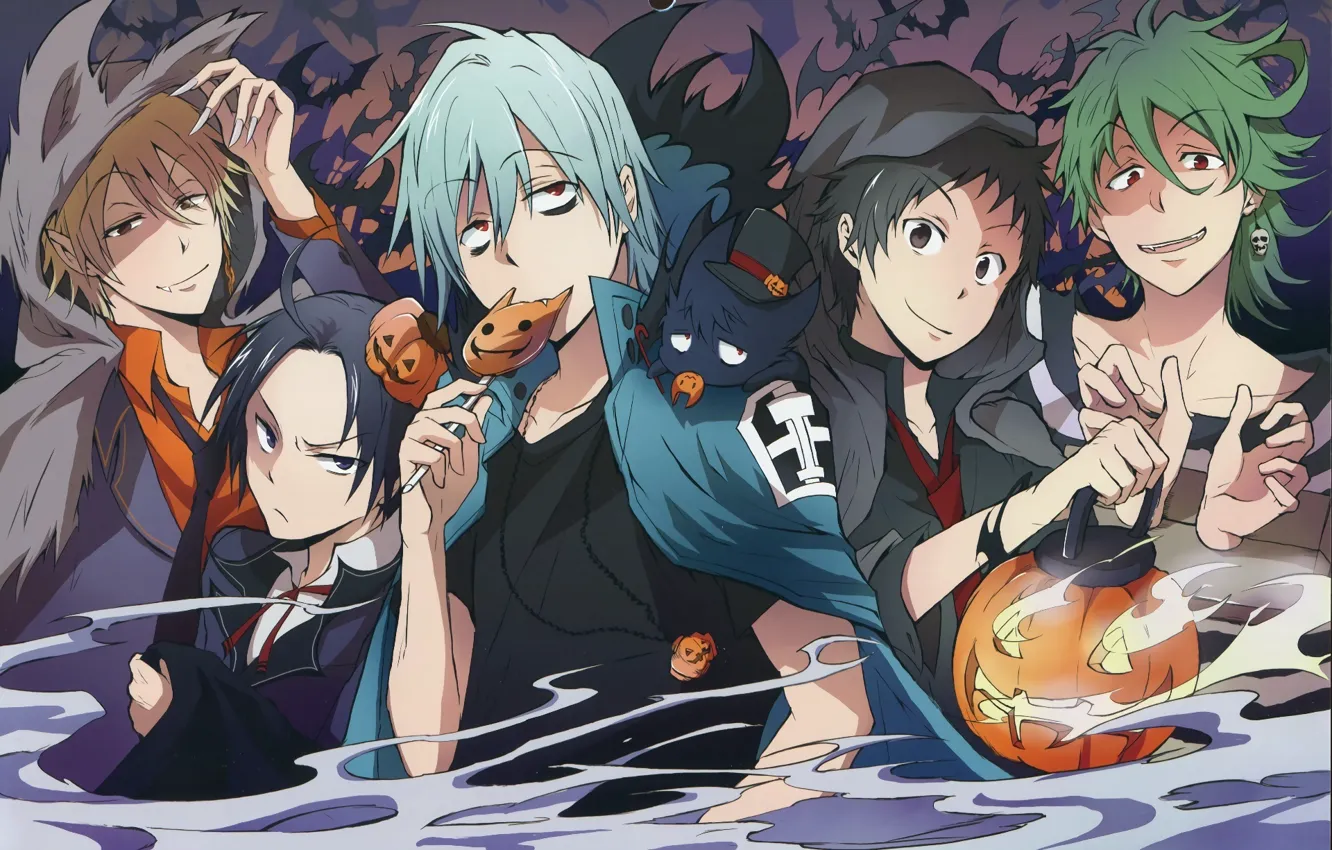 Photo wallpaper anime, guys, servant vampire, Servamp