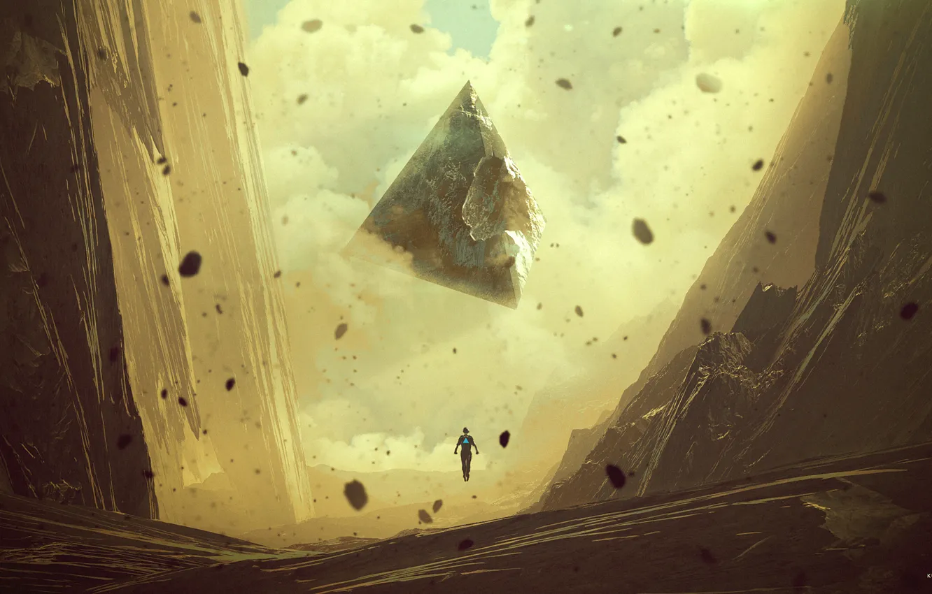 Photo wallpaper fantasy, element, the air, Air, art, KuldarLeement