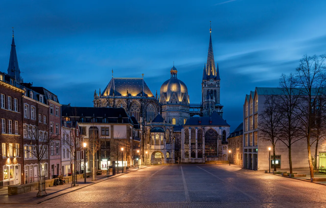Photo wallpaper Germany, Cathedral, Aachen
