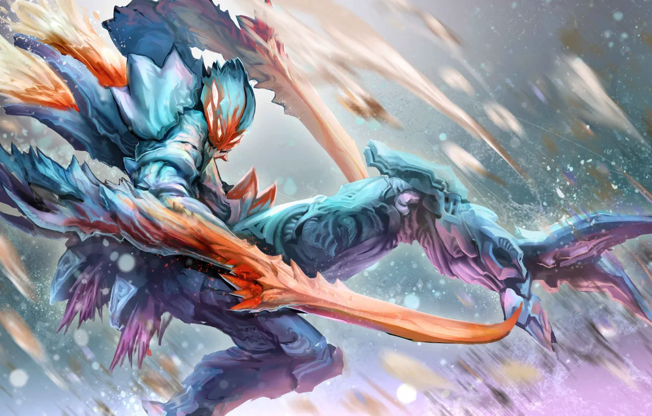 Photo wallpaper weapons, the game, game, character, swords, mutant, character, League of Legends