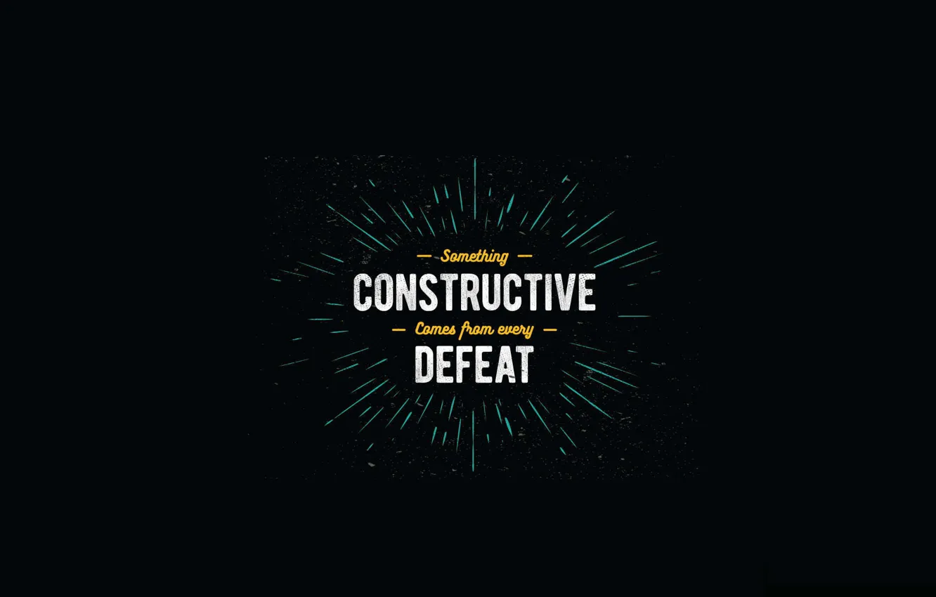 Photo wallpaper victory, motivation, quote